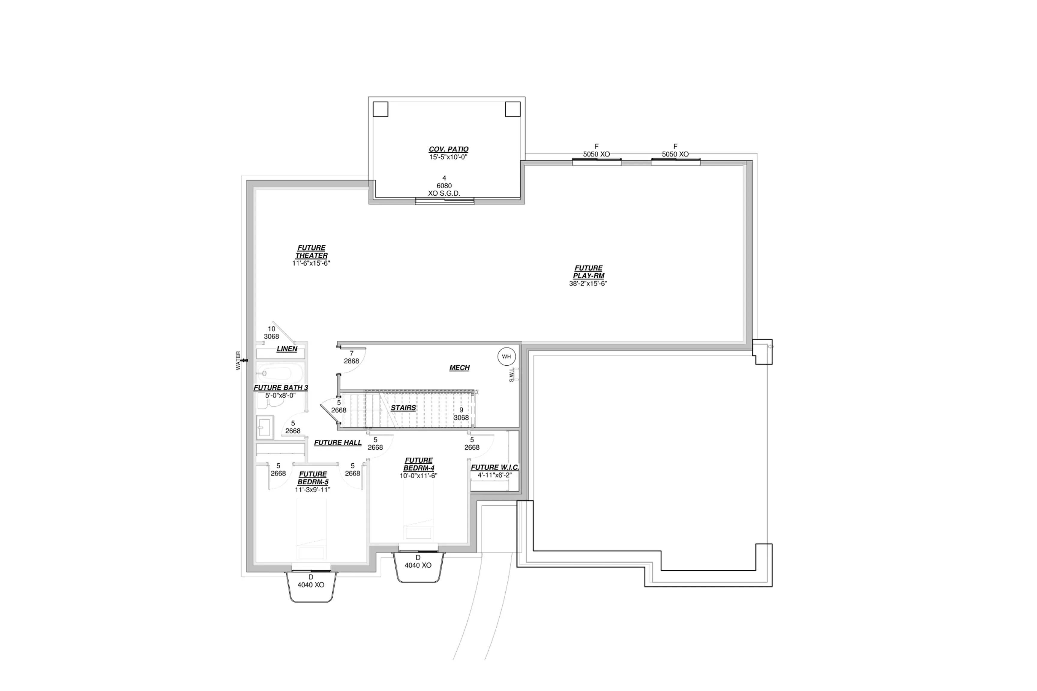 Canyon Basement Plan