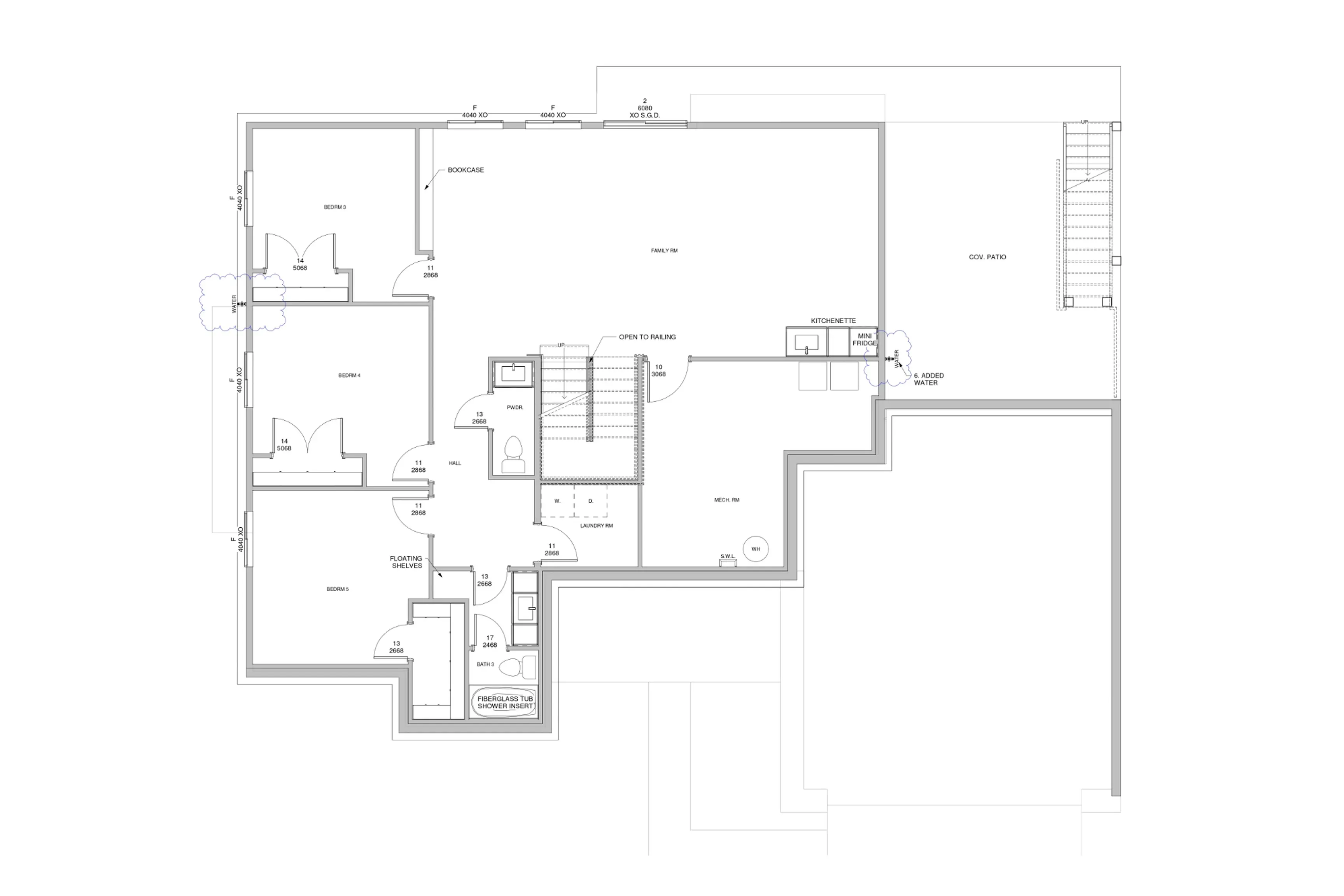 Summit Basement Plan